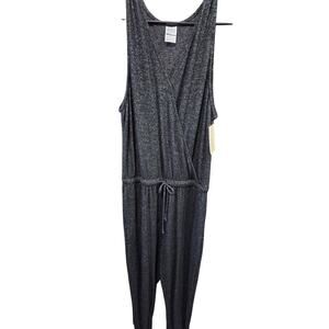 NWT Charcoal Jumpsuit - Stars Above - S